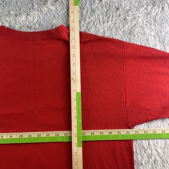 Elf Movie Shirt Mens Extra Large Red OMG Santa I Know Him Christmas Buddy Xmas - Picture 7 of 7